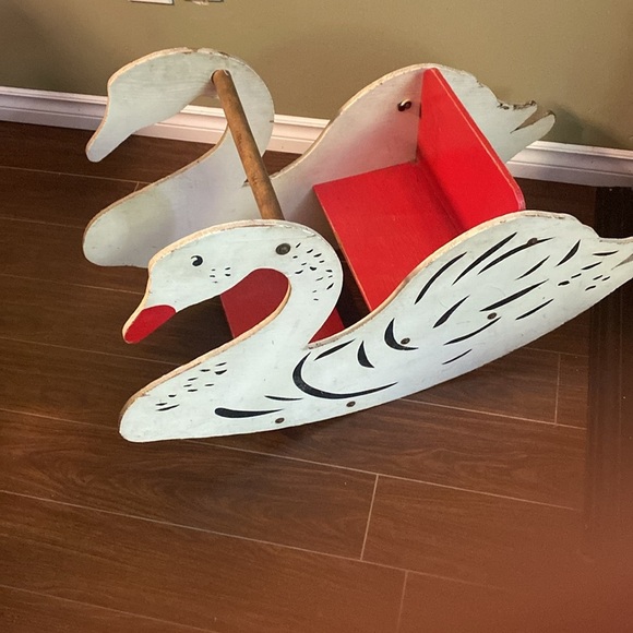 Vintage
Wooden Swan Rocking Horse - Picture 3 of 17